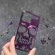 Luxury Plating 3D Skull Phone Case For I-Phone 14 Pro Max 13 12 11 Plus Breathable Glossy Hollow Out Gold Metallic Paint - Gold plating / iPhone12pro