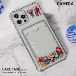 Little Nster Card Cover Photo Suitable For 12 Mobile Phone Cases - Little monster card holder / Iphone 12/12Pro