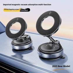 magnetic-phone-holder-with-vacuum-suction-foldable-adjustable-car-mount-magnetic-bracket-suction-nonslip-for-busy-commuters-black-upgrade