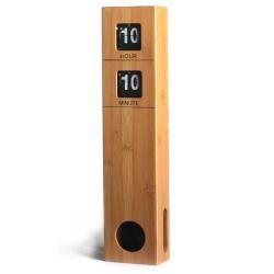 Bamboo Clock Bamboo Clock Bamboo Craft Wall Clock - Wood color