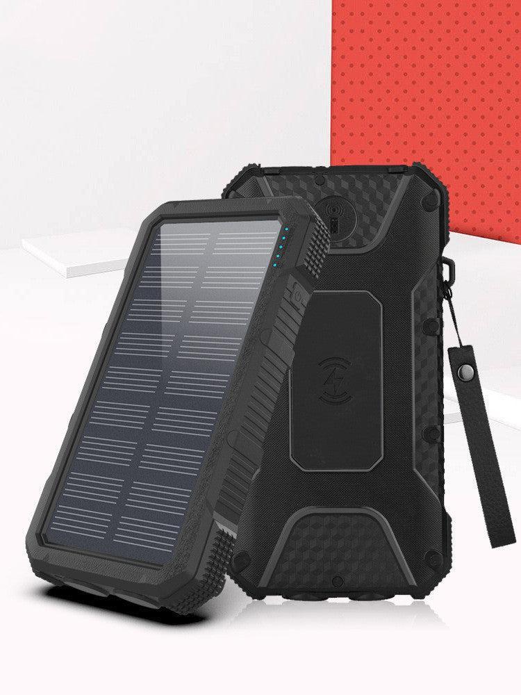 Fast charging compass power bank - Black / 16000mAH