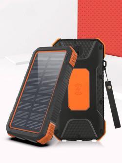 Fast charging compass power bank - Orange / 16000mAH