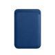 For Magsafe Magnetic Luxury Leather Card Holder Wallet Case For 14 Pro Max 13 12 Phone Bag Adsorption Accessories Cover - Midnight