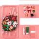 Diy Cream Gel Mobile Phone Case Set Cute Element Resin Accessories - Bowknot Christmas bell materia / IPhone X