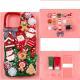 Diy Cream Gel Mobile Phone Case Set Cute Element Resin Accessories - Bowknot Christmas bell materia / IPhone X