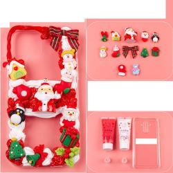 Diy Cream Gel Mobile Phone Case Set Cute Element Resin Accessories - Waving Santas bag / IPhone XS