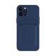 Simple Pure Color Liquid Silicone Phone Case - White / IPhone XR