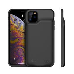 Shockproof Silicone Battery Charger Case - Black / 11pro