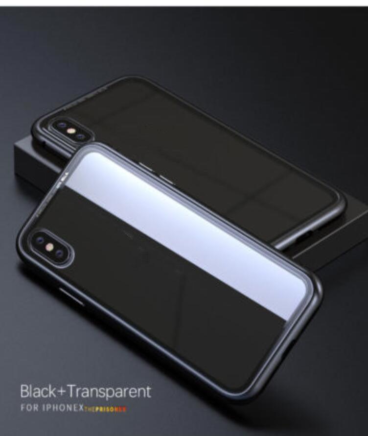 Magnetic Tempered Glass Shell Screen Protector - Black / Iphone 11