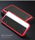 Magnetic Tempered Glass Shell Screen Protector - Red / iphone 12 mini