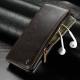 Leather case flip phone case - Black