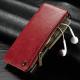 Leather case flip phone case - Black
