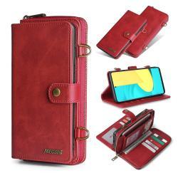 Phone Wallet Card Flip Phone Holster - Red / IPhone XR