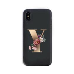 26 English Alphabet Silicone Phone Cases - Y / Iphone14promax