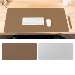 Oversized mouse table mat double sided - Brown silver / 600x300mm
