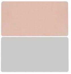 Oversized mouse table mat double sided - Grey pink / 800x400mm