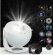 Night Light Galaxy Projector Starry Sky Projector 360 Rotate Planetarium Lamp For Kids Bedroom Valentines Day Gift Wedding Deco - Black / USB