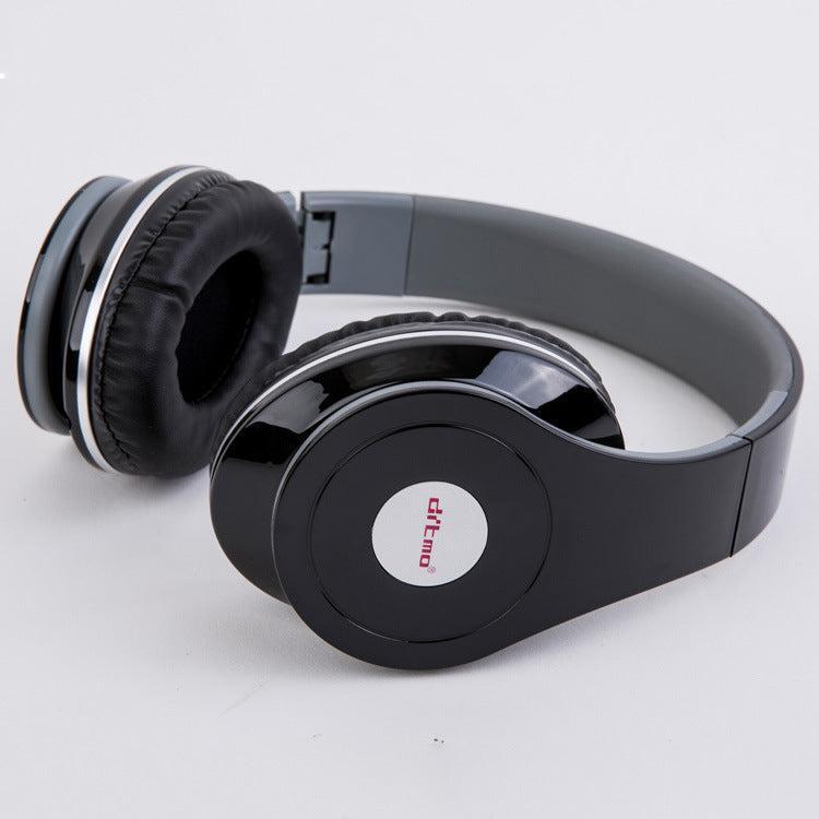 Wired Gaming Headphone Heavy Bass Music Headset Wired Control Computer Mobile Phone Universal Headset - Black