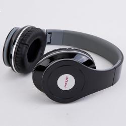 Wired Gaming Headphone Heavy Bass Music Headset Wired Control Computer Mobile Phone Universal Headset - Black