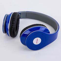 Wired Gaming Headphone Heavy Bass Music Headset Wired Control Computer Mobile Phone Universal Headset - Blue