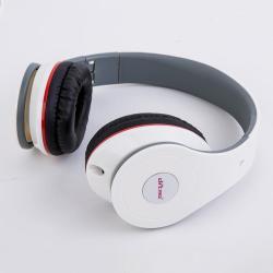 Wired Gaming Headphone Heavy Bass Music Headset Wired Control Computer Mobile Phone Universal Headset - White