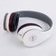 Wired Gaming Headphone Heavy Bass Music Headset Wired Control Computer Mobile Phone Universal Headset - White