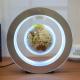 Round LED World Map Floating Globe Magnetic Levitation Light Anti Gravity Magic - Black English EU