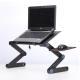 Laptop Table Stand With Adjustable Folding Ergonomic Design Stand Notebook Desk For Ultrabook Netbook Or Tablet With Mouse Pad - Black / 420 2pcs