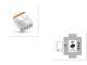 USB Charger Quick Charge 3.0 4 Phone Adapter For Tablet Portable Wall Mobile Charger Fast Charger - EU / Blue and box / Q1pc
