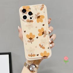 Autumn Leaves And Flowers With Bow Silk Scarf Phone Cases - Single phone case / IPhone XS