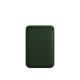 For Magsafe Magnetic Luxury Leather Card Holder Wallet Case For 14 Pro Max 13 12 Phone Bag Adsorption Accessories Cover - Midnight