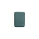 For Magsafe Magnetic Luxury Leather Card Holder Wallet Case For 14 Pro Max 13 12 Phone Bag Adsorption Accessories Cover - Midnight