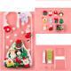 Diy Cream Gel Mobile Phone Case Set Cute Element Resin Accessories - Bowknot Christmas bell materia / IPhone X