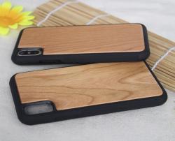 Wooden case TPU phone case - Cherry / iPhone5 5s