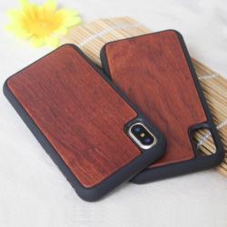 Wooden case TPU phone case - Rosewood / iPhone5 5s