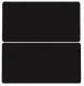 Oversized mouse table mat double sided - Black / 1200x600mm