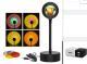 Sunset Projection Lamp Sunset Projector Night Light Wall Decoration Lighting - rainbow / 5V