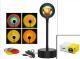 Sunset Projection Lamp Sunset Projector Night Light Wall Decoration Lighting - rainbow / 5V