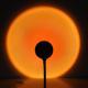 Sunset Projection Lamp Sunset Projector Night Light Wall Decoration Lighting - rainbow / 5V