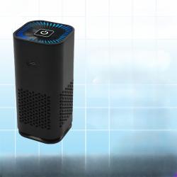 Car Air Purifier Portable Negative Ion Generator Remove Formaldehyde Dust Smoke Air Freshen Washer For Home Car - Black