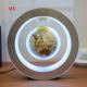 Round LED World Map Floating Globe Magnetic Levitation Light Anti Gravity Magic - Black English EU