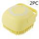 Silicone Dog Bath Massage Gloves Brush Pet Cat Bathroom Cleaning Tool Comb Brush For Dog Can Pour Shampoo Dog Grooming Supplies