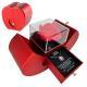 Fashion Jewelry Box Red Apple Christmas Gift Necklace Eternal Rose For Girl Mothers Day Valentines Day Gifts With Artificial Flower Rose Flower Jewelry Box