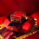 Fashion Jewelry Box Red Apple Christmas Gift Necklace Eternal Rose For Girl Mothers Day Valentines Day Gifts With Artificial Flower Rose Flower Jewelry Box