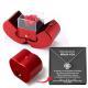 Fashion Jewelry Box Red Apple Christmas Gift Necklace Eternal Rose For Girl Mothers Day Valentines Day Gifts With Artificial Flower Rose Flower Jewelry Box