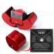 Fashion Jewelry Box Red Apple Christmas Gift Necklace Eternal Rose For Girl Mothers Day Valentines Day Gifts With Artificial Flower Rose Flower Jewelry Box