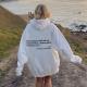 Dear Person Behind Me,the World Is A Better Place,with You In It,love,the Person In Front Of You,Womens Plush Letter Printed Kangaroo Pocket Drawstring Printed Hoodie Unisex Trendy Hoodies