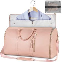 Large Capacity Travel Duffle Bag Womens Handbag Folding Suit Bag Waterproof Clothes Totes