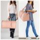 Large Capacity Travel Duffle Bag Womens Handbag Folding Suit Bag Waterproof Clothes Totes