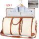 Large Capacity Travel Duffle Bag Womens Handbag Folding Suit Bag Waterproof Clothes Totes